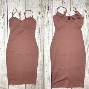 Windsor Coral and Silver Sparkle Mini Dress